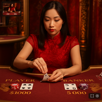 Caspero - Live Baccarat - Banker, Player eller Tie Alternativer