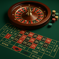 Caspero - Live Roulette - Europeiske og Amerikanske Hjul