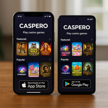 Caspero Casino - Web App Platform - No Download Required