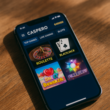 Caspero Casino - Mobile Platform - Responsive Design